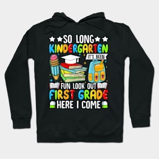 So Long Kindergarten 1st  Graduation class 2024 Hoodie